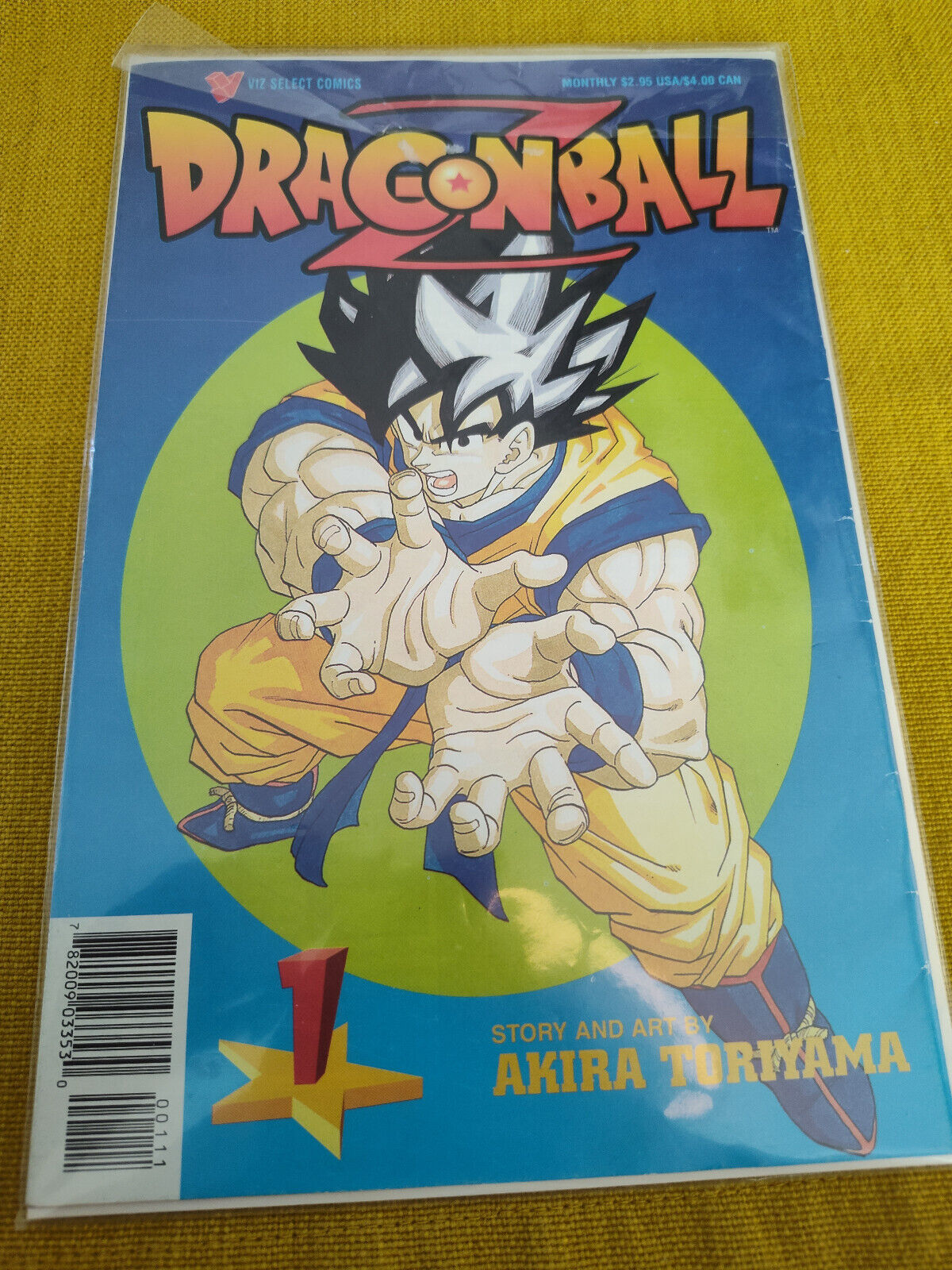 Used Acceptable Condition Viz Select Comics Dragon Ball Z Issue 1 Retail Version