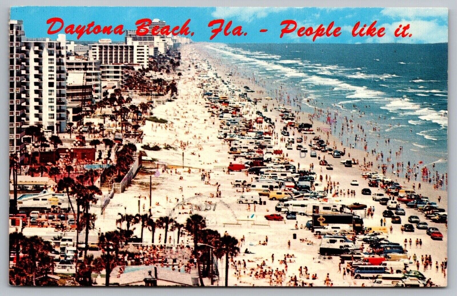 People Like Daytona Beach, Florida Postcard