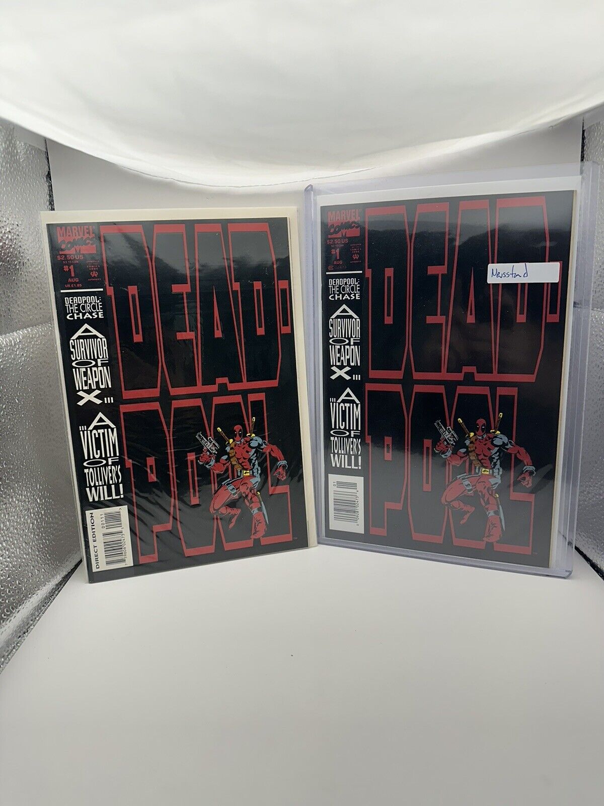 DEADPOOL CIRCLE CHASE #1 (MARVEL 1993)  NEWSSTAND & DIRECT | 1ST DEADOOL SERIES