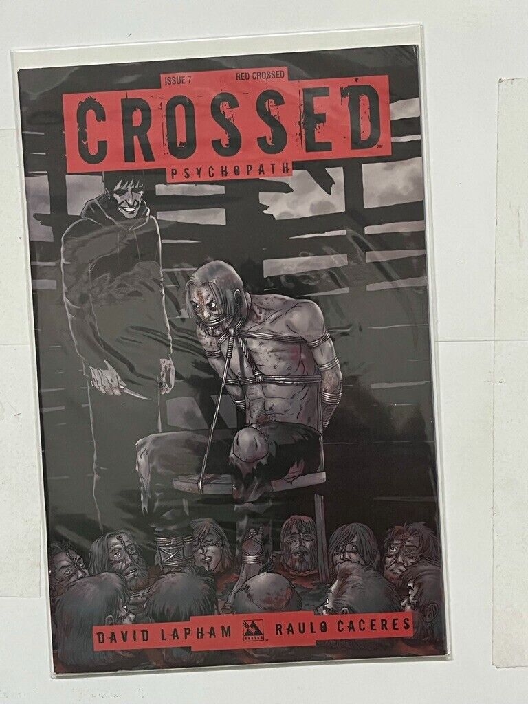 CROSSED: PSYCHOPATH #7 Red Crossed Cover - Comic Cavalcade 2011