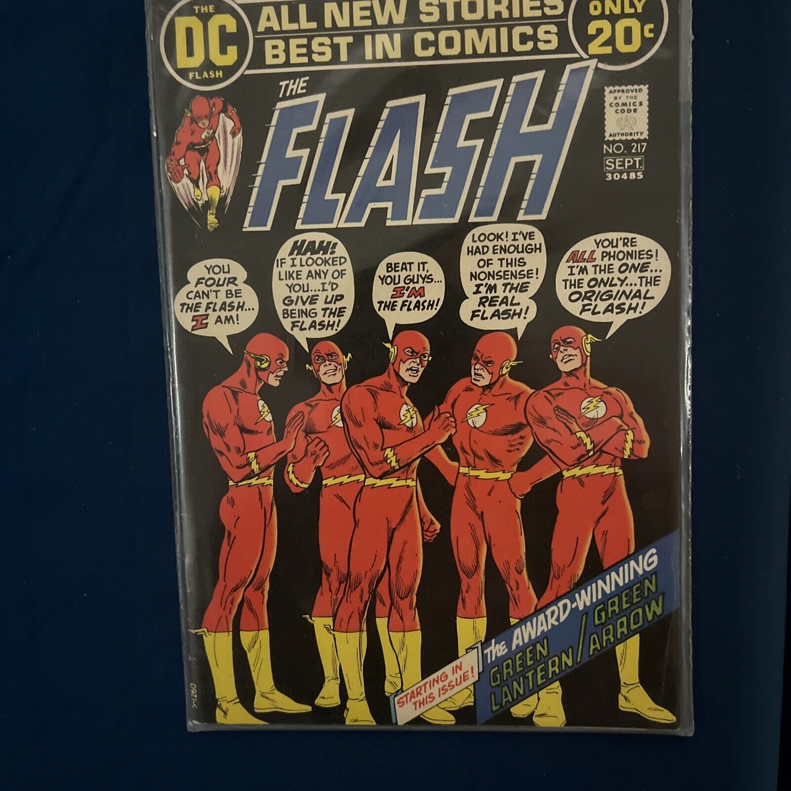 The Flash #217 DC Comics (1972) VF 1st Series 1st Print Comic Book