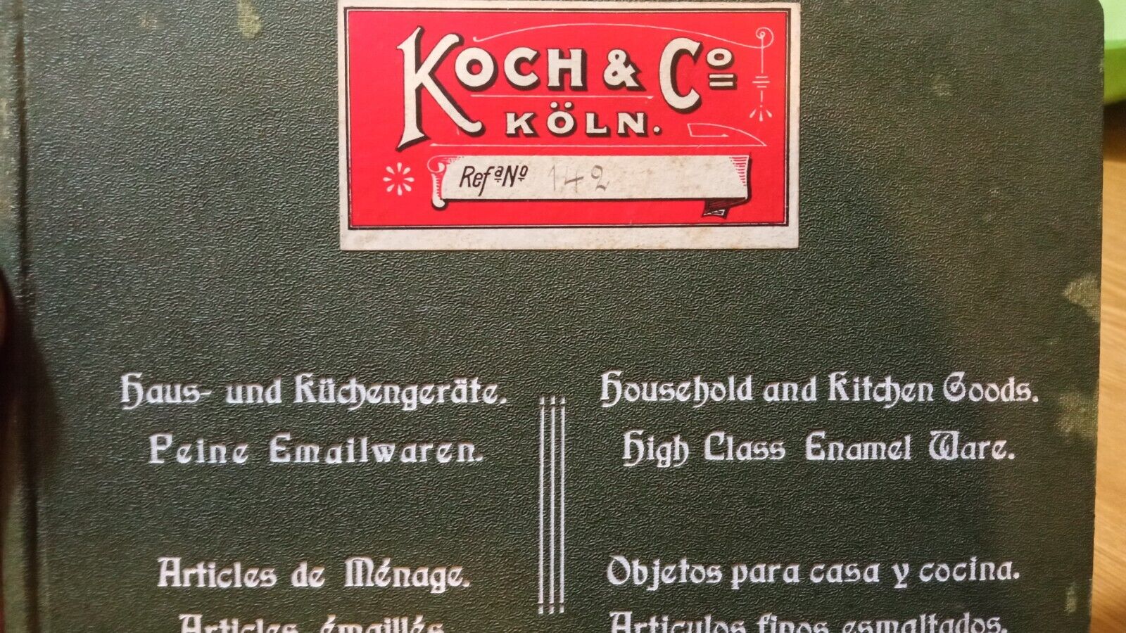 Original 1909 Koch & Co. Catalog - Kitchen and Home Goods