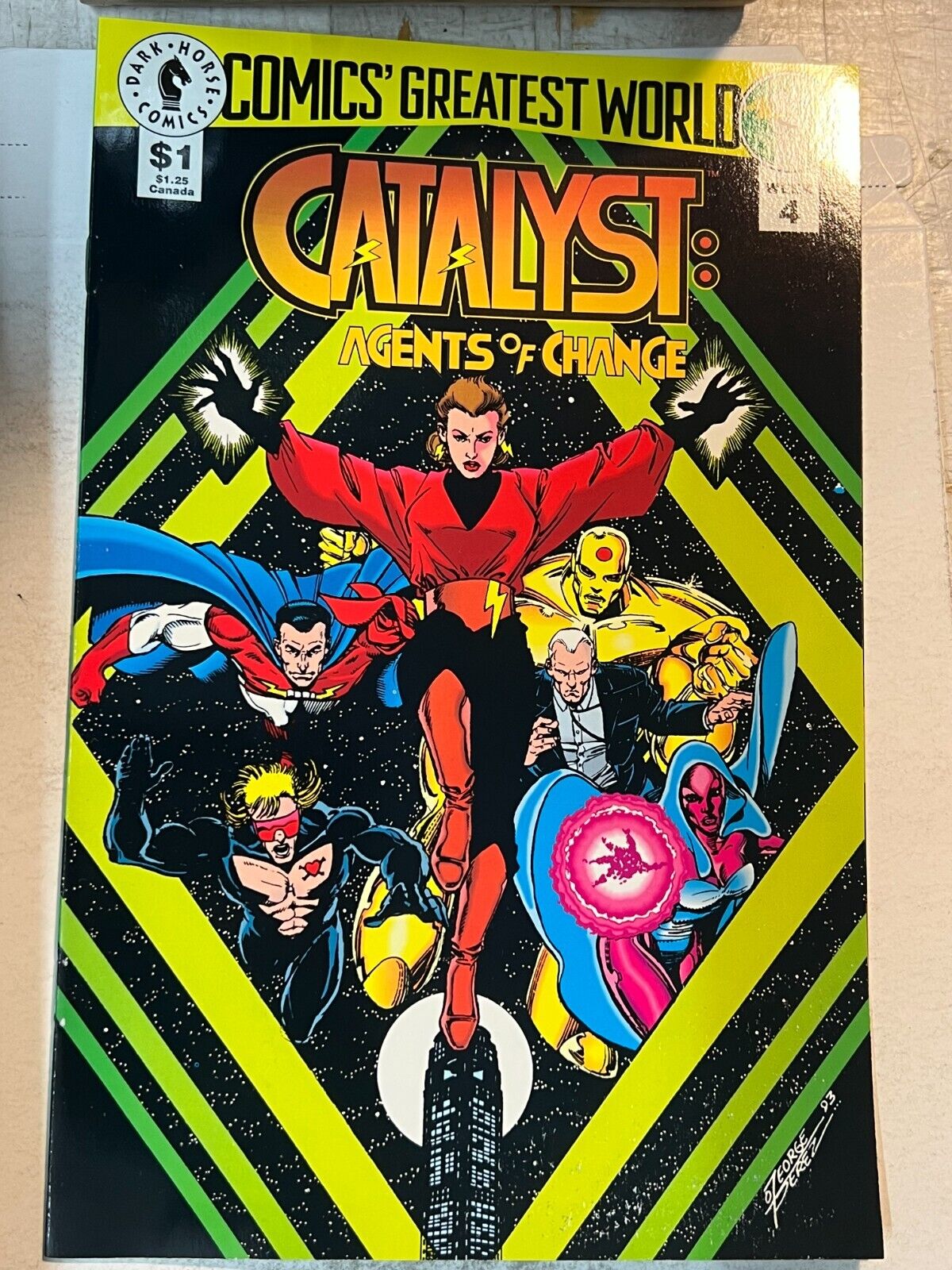 CATALYST AGENTS OF CHANGE WEEK 4 Dark Horse Comics 1993 | Combined Shipping B&B