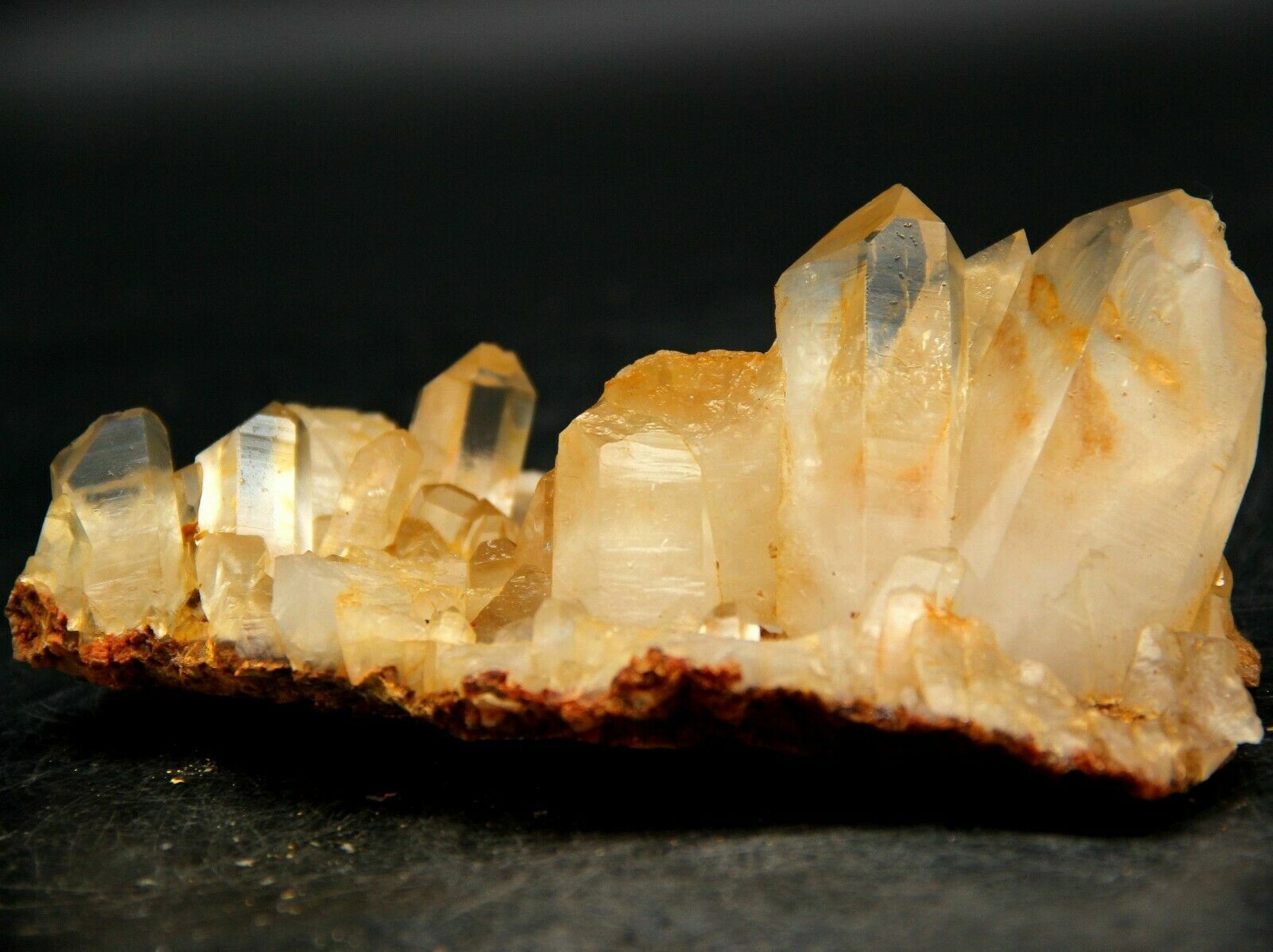 874g Natural Transparent White Crystal Cluster Mineral Specimens 