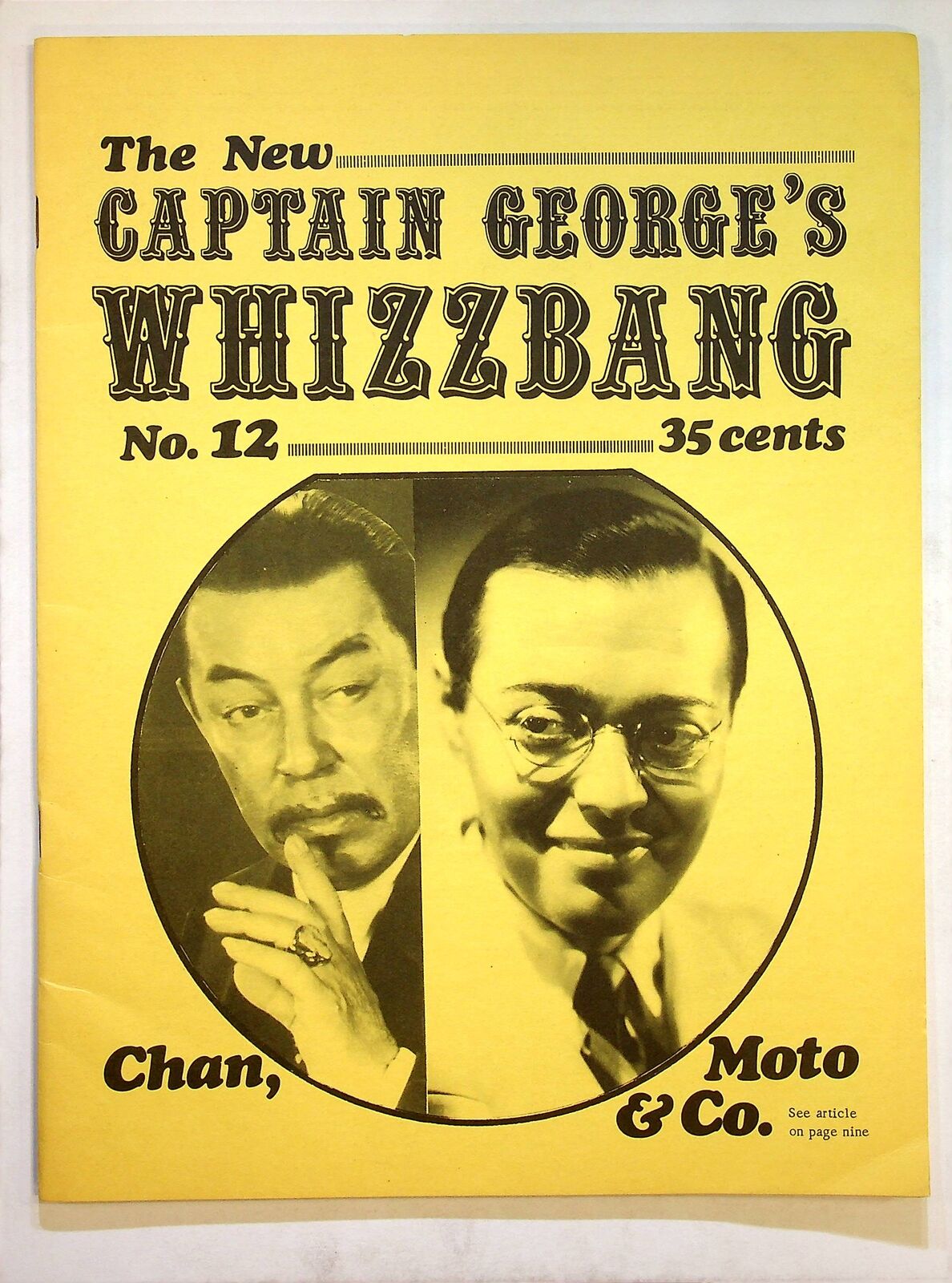 Captain George\'s Whizzbang, New Fanzine #12 FN- 5.5 1971