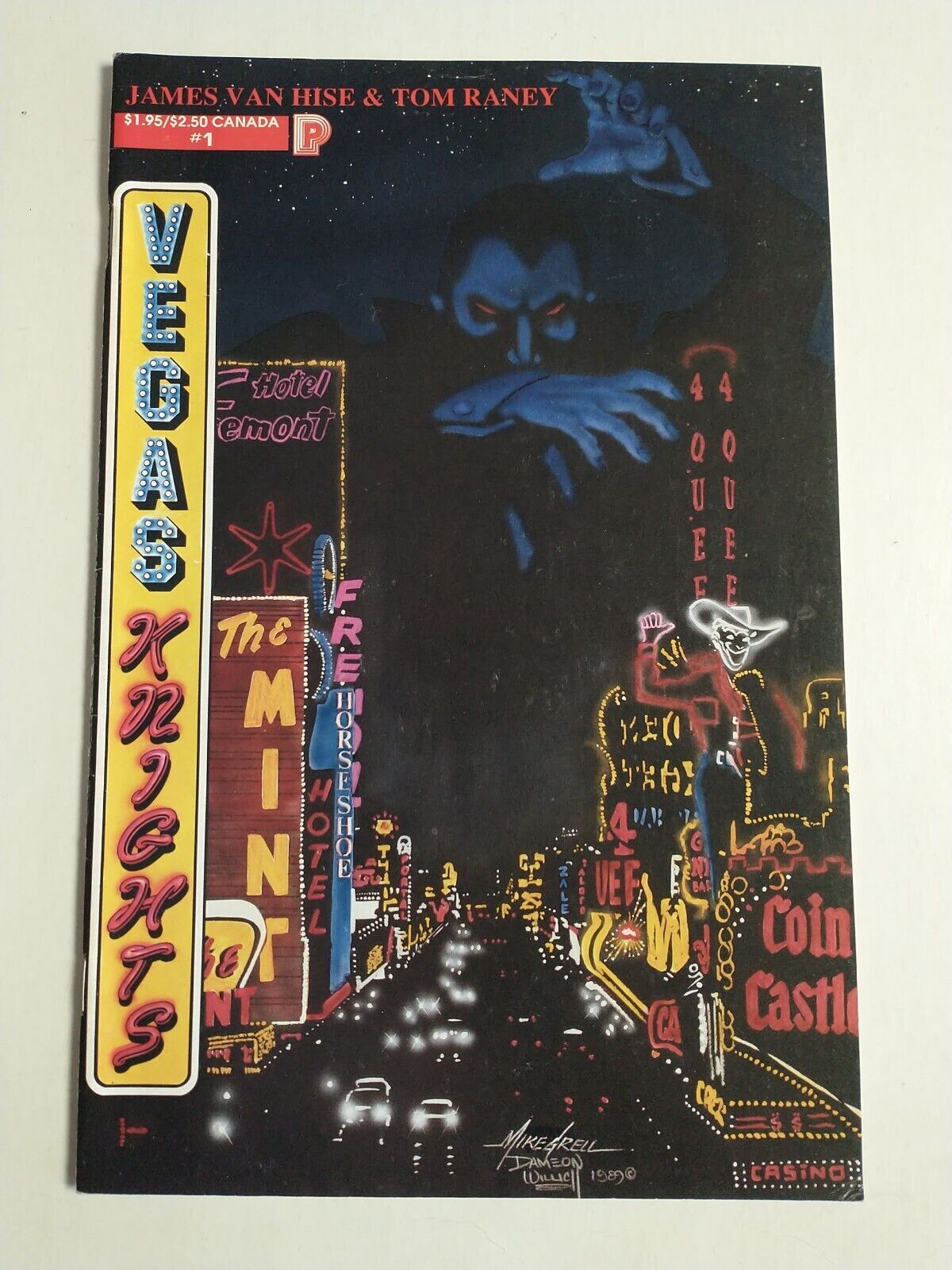 Vegas Knights #1 - Pioneer Comics 1989
