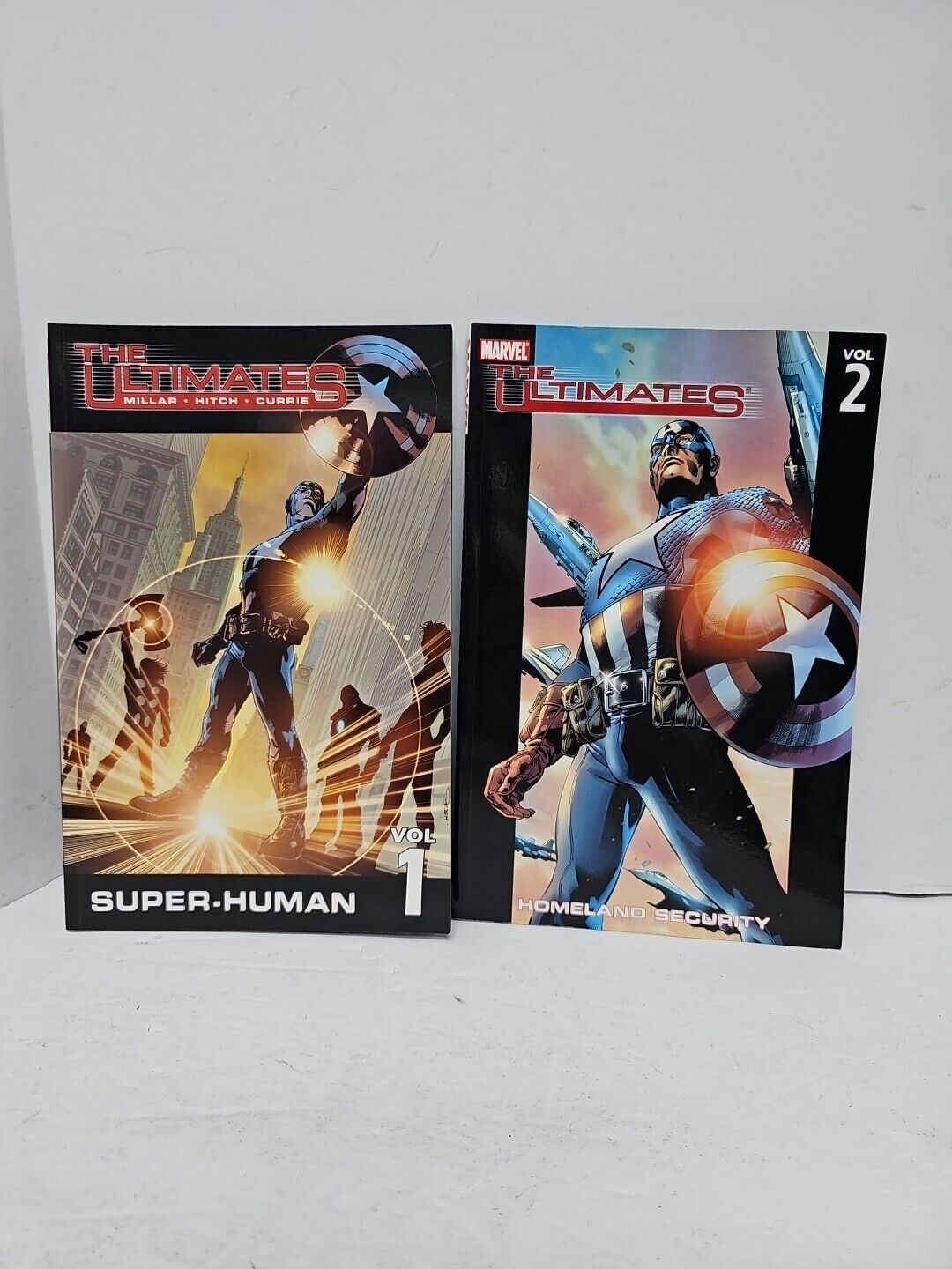 The Ultimates Super Human Volume 1 And Volume 2 Homeland Security