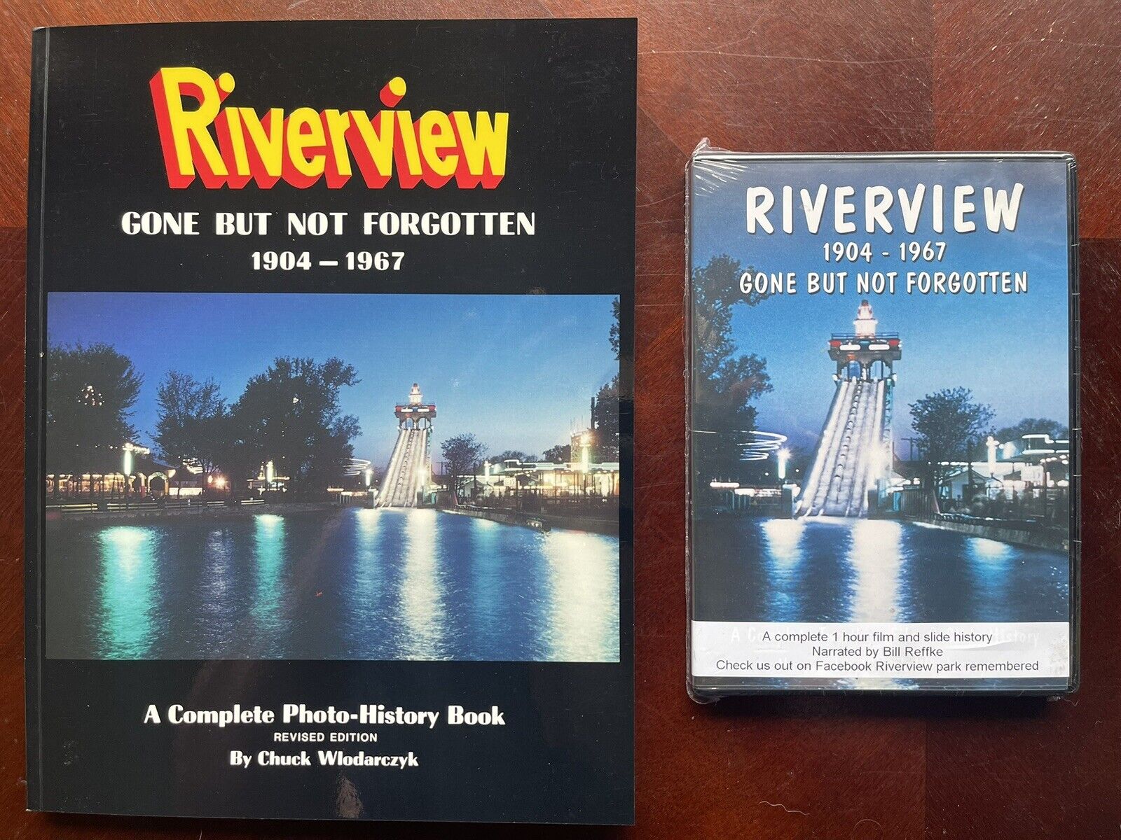 Riverview, Gone But Not Forgotten-Chicago Bk-NOS & Restored New DVD.+ Bonus Map