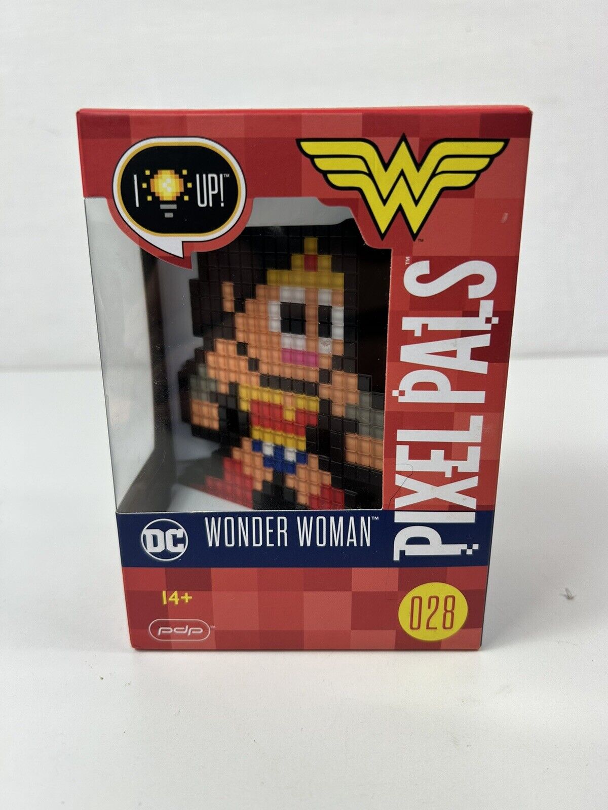 PDP Pixel Pals Collectible #28 DC Comics Wonder Woman Light Up NEW In Box