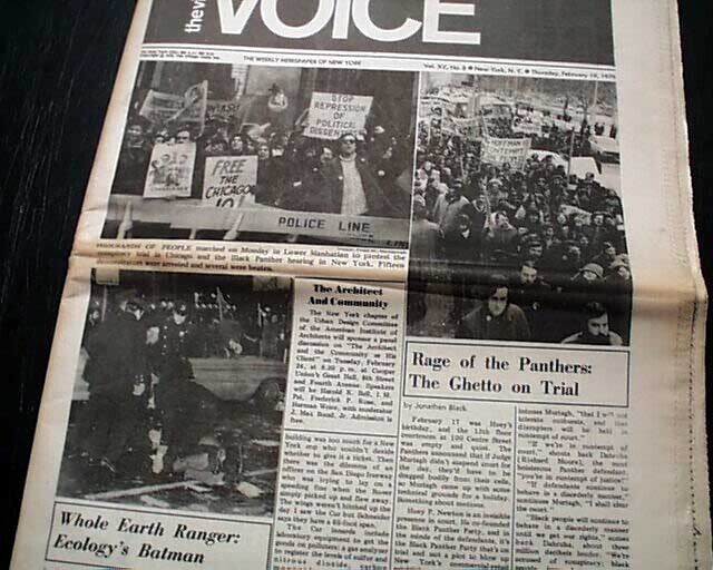 THE BLACK PANTHERS Free Huey P. Newton Campaign Protests Photos 1970 Newspaper
