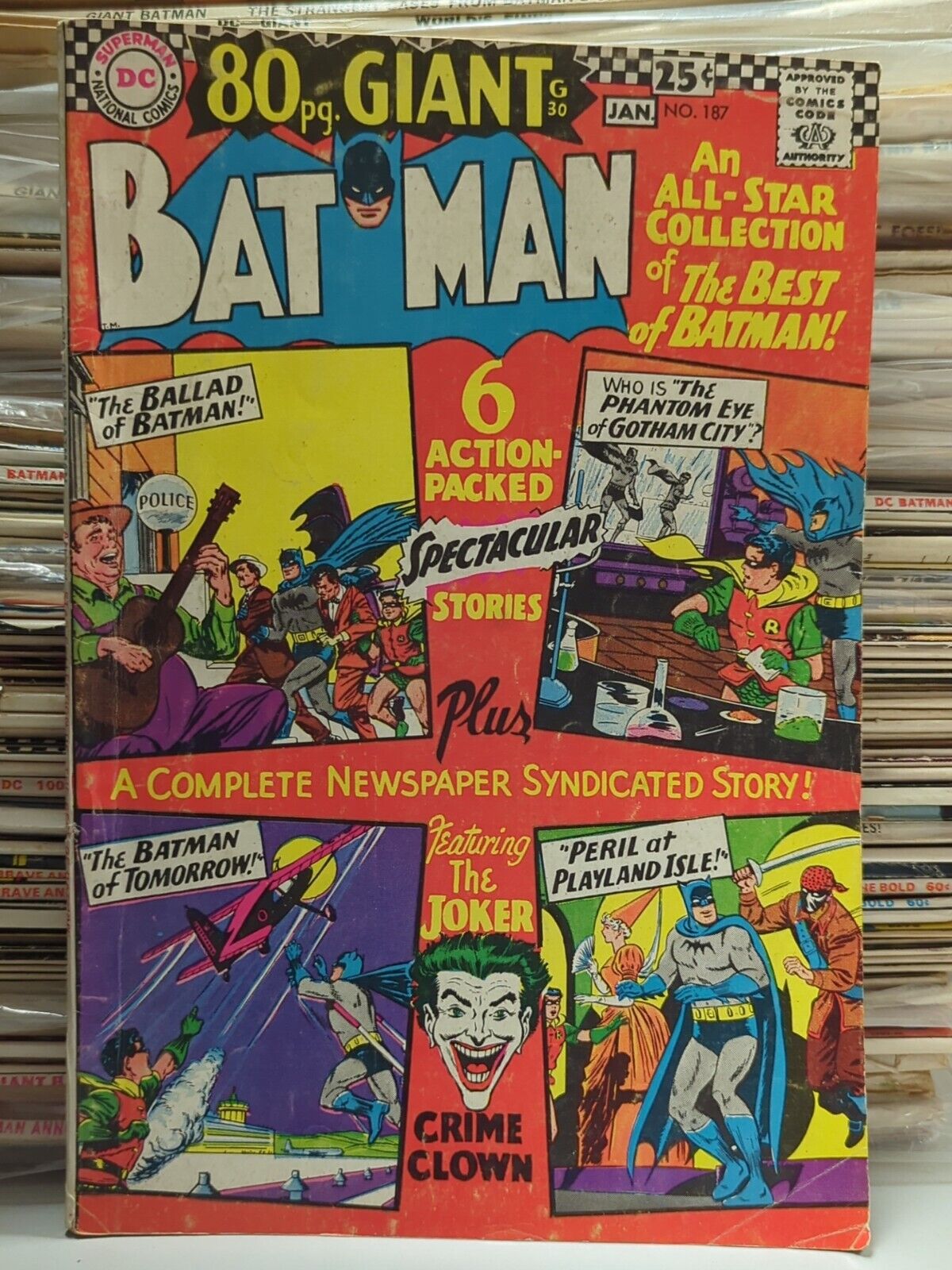 Batman #187 DC Comics (Jan 1967)