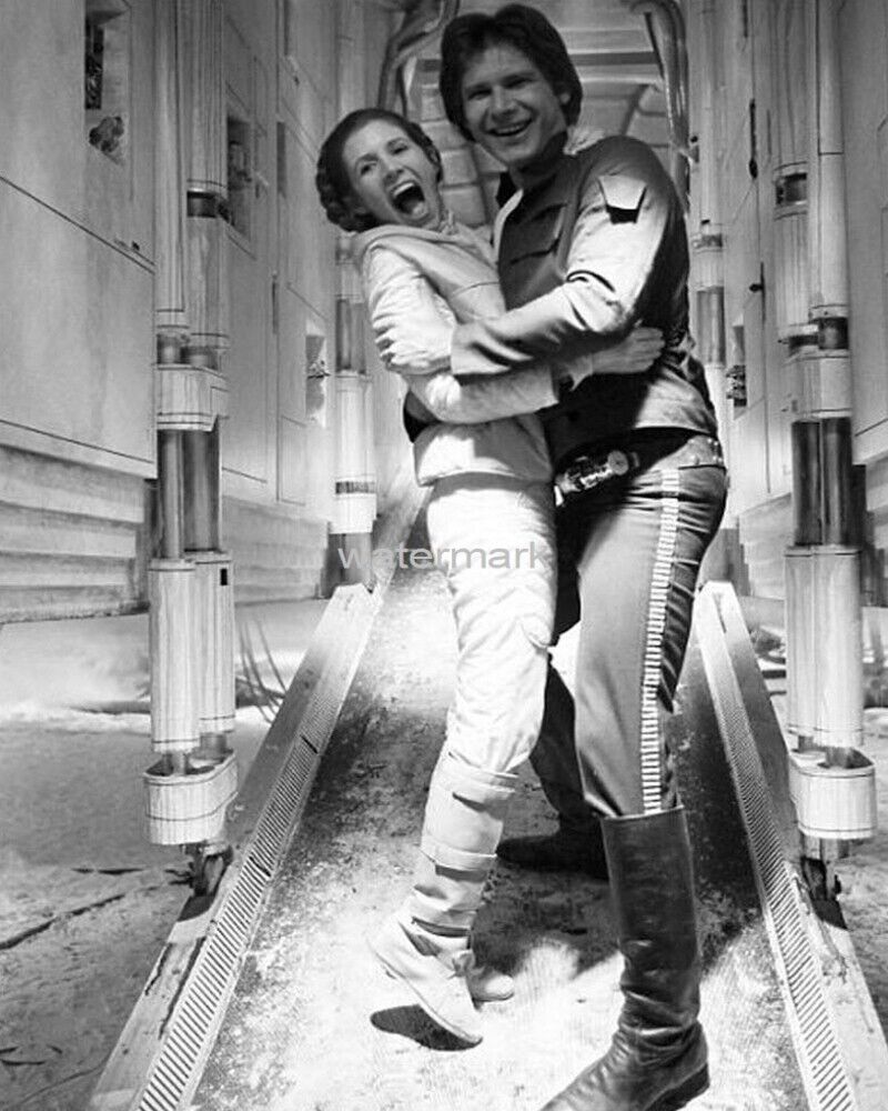 8x10 Harrison Ford PHOTO photograph picture print carrie fisher leia han solo
