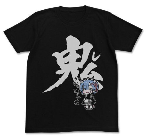 Cospa Re:Zero -Starting Life In Another World- Rem T-Shirt Black Xl Size