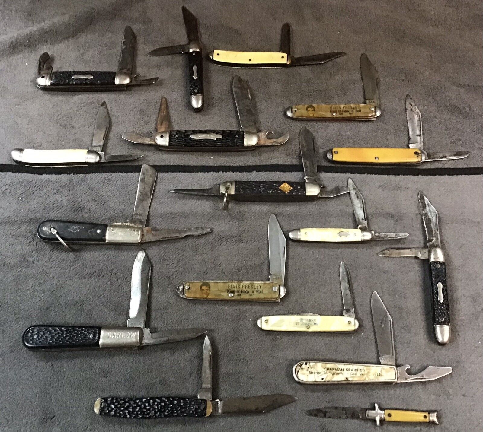 Vintage Pocket Knife Lot - U.S.A. Pocket Knives