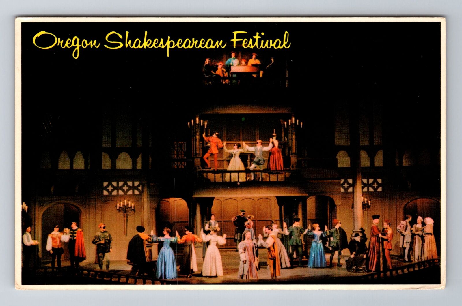 Ashland OR-Oregon, Oregon Shakespearean Festival, c1986 Vintage Postcard