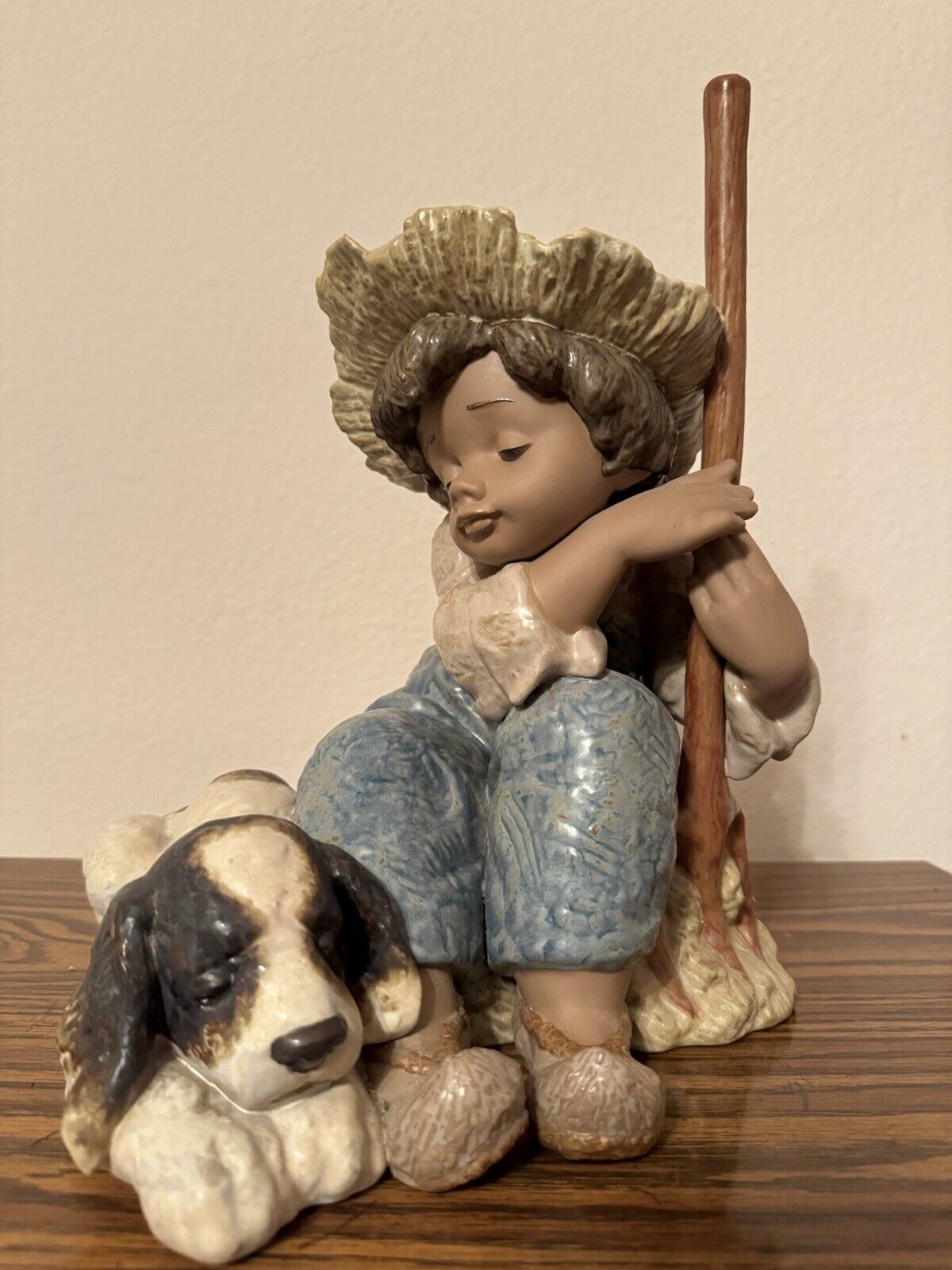 Lladro 2208 - Let’s Rest (retired) 12.5” H, 10” W, 10” D