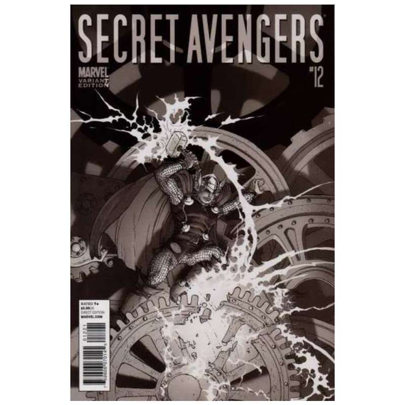 Secret Avengers #12 Variant  - 2010 series Marvel comics NM minus [w&