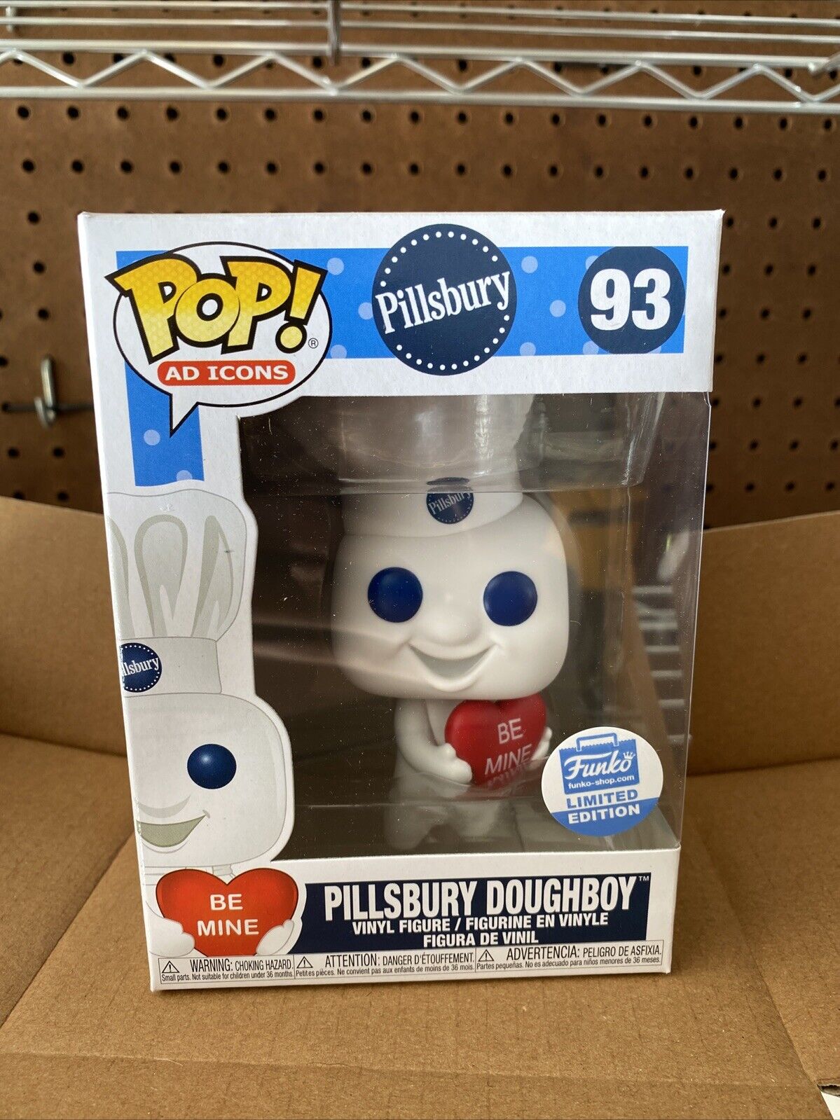 Authentic Pillsbury Doughboy Funko Pop Funko Shop Exclusive  #93