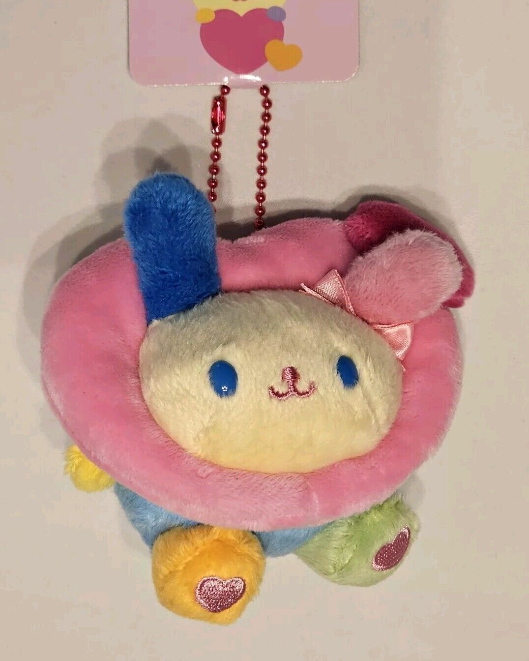 Sanrio Usahana Mascot Character Award 3rd Colorful Heart Series Plush JAPAN