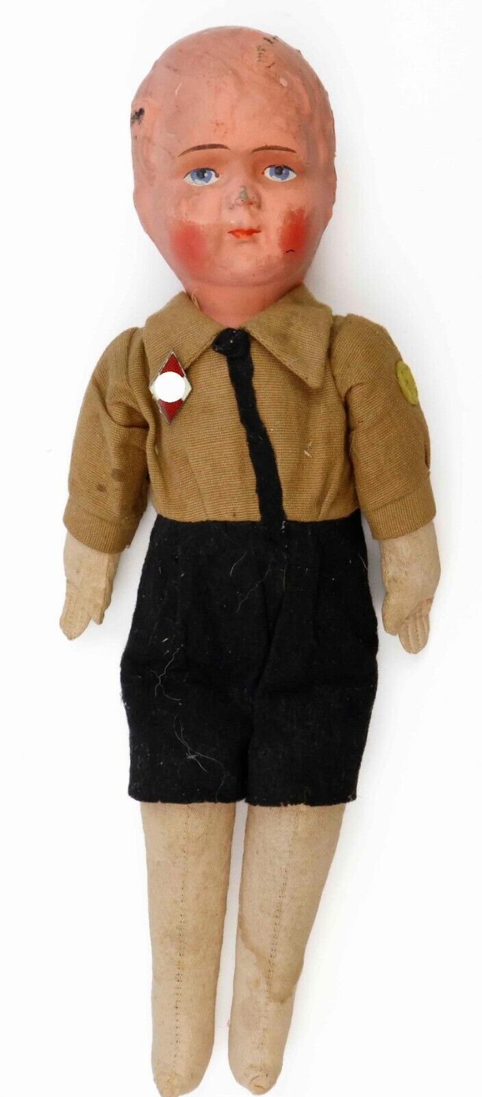 RARE Vintage German WW2 Doll Original Clothes EUC but no wig or hat H tlr Youth