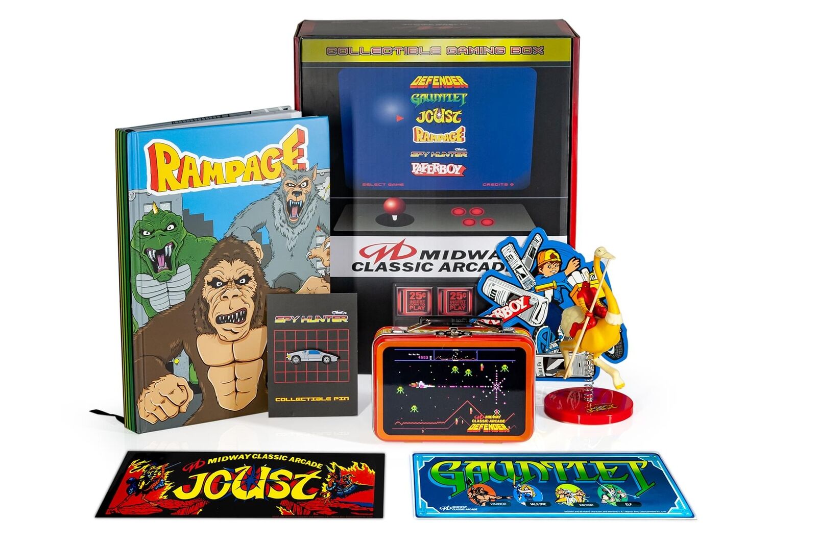 Midway Classic Retro Arcade Gaming Loot Box | Includes 7 Unique Collectibles