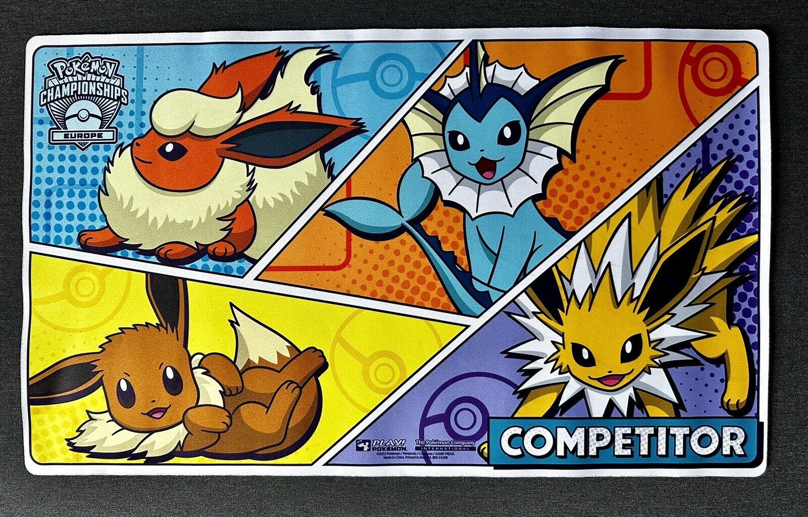 Pokemon - EUIC Competitor Playmat 2023 - European International Championship