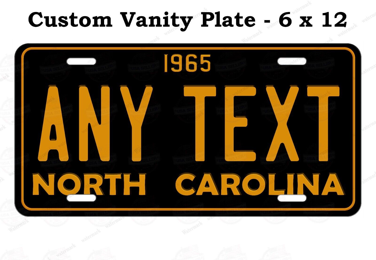 Vintage North Carolina 1965 State License Plate For Car Bike ATV Keychain Magnet