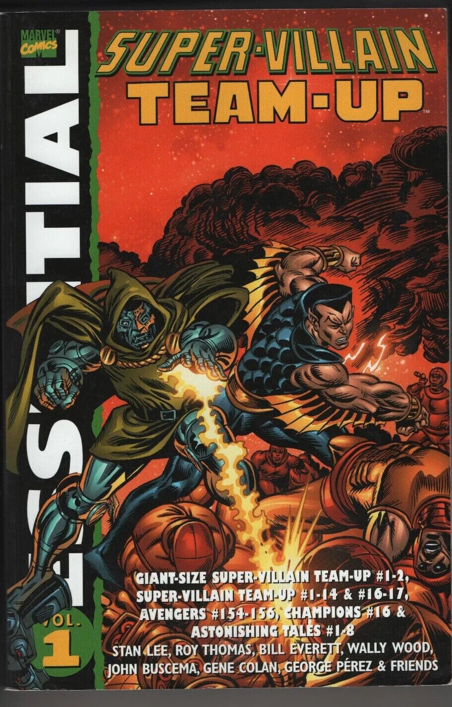Marvel Essentials Super Villain Team-Up Vol 1 Dr Doom OOP TPB GN Graphic Novel
