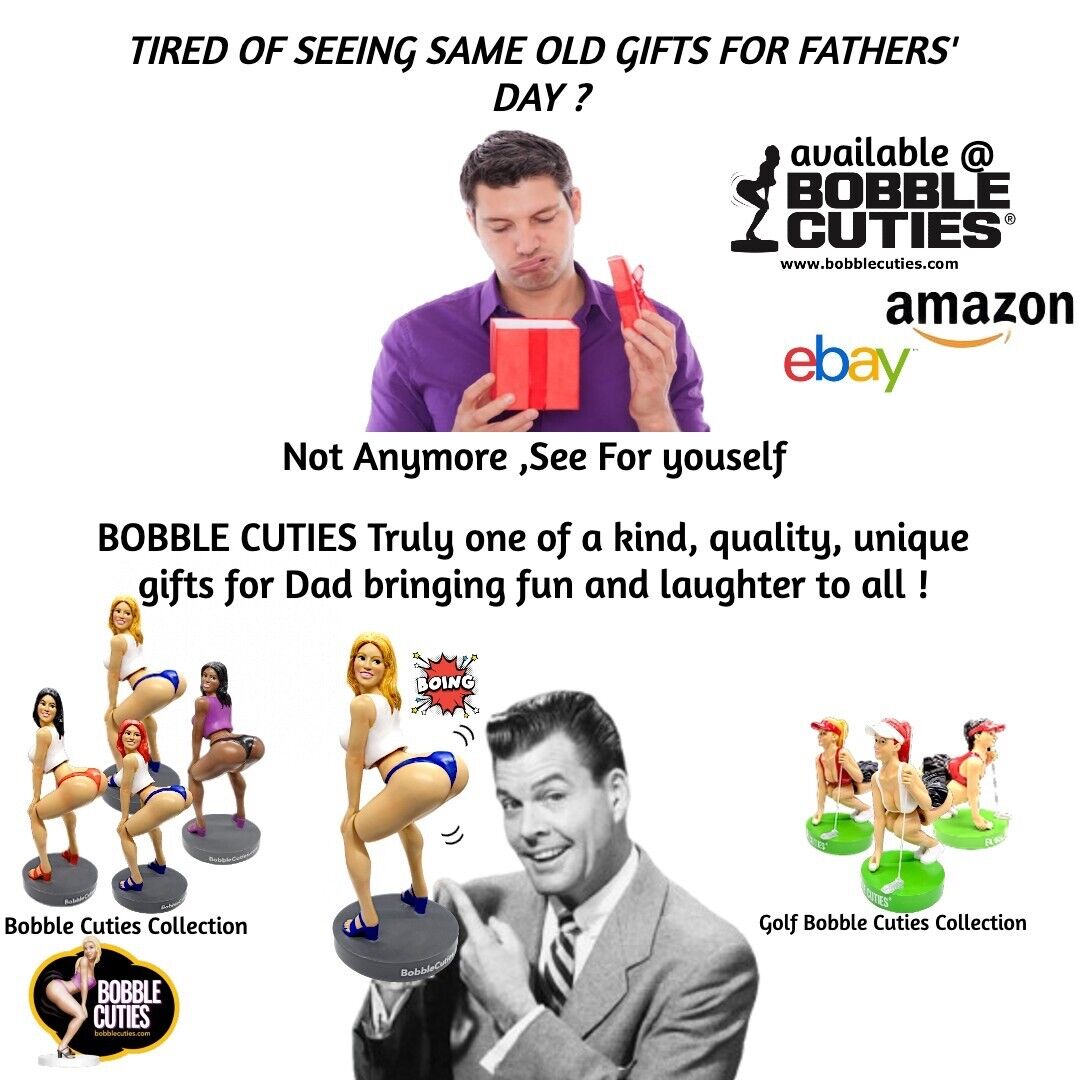 Father's Day Sale Hold-Tap- Enjoy  Our Newest Redhead Bobble Cutie
