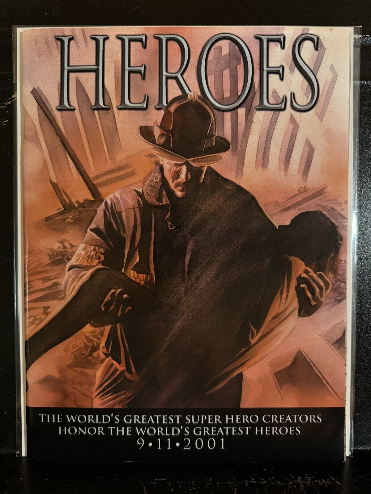 Heroes 9/11 Tribute Second Printing (2001 Marvel) Free Combine Shipping