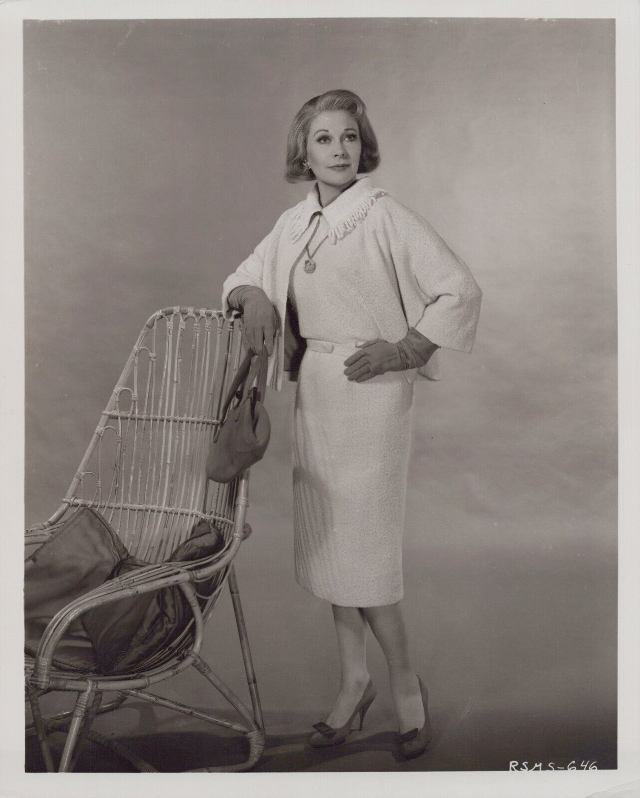 HOLLYWOOD BEAUTY Vivien Leigh GLAMOUR STUNNING PORTRAIT 1960s ORIG Photo 424