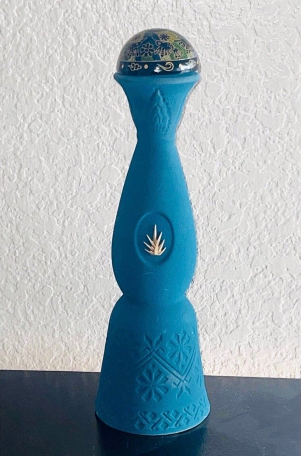 Clase Azul Mezcal Guerrero Artesanal Joven Turquoise Empty Bottle 