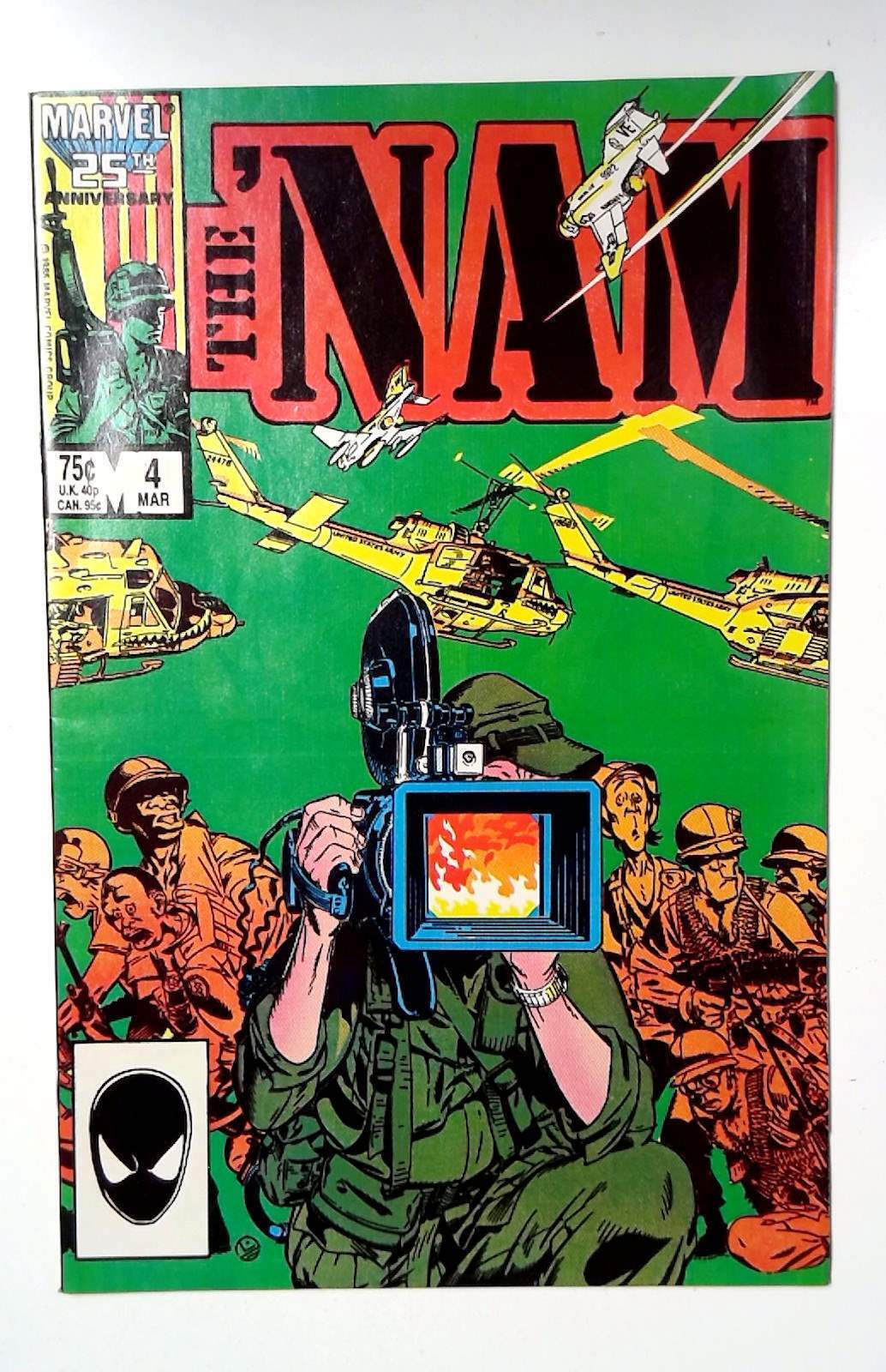 The 'Nam #4 Marvel (1987) VF/NM 1st Print Comic Book