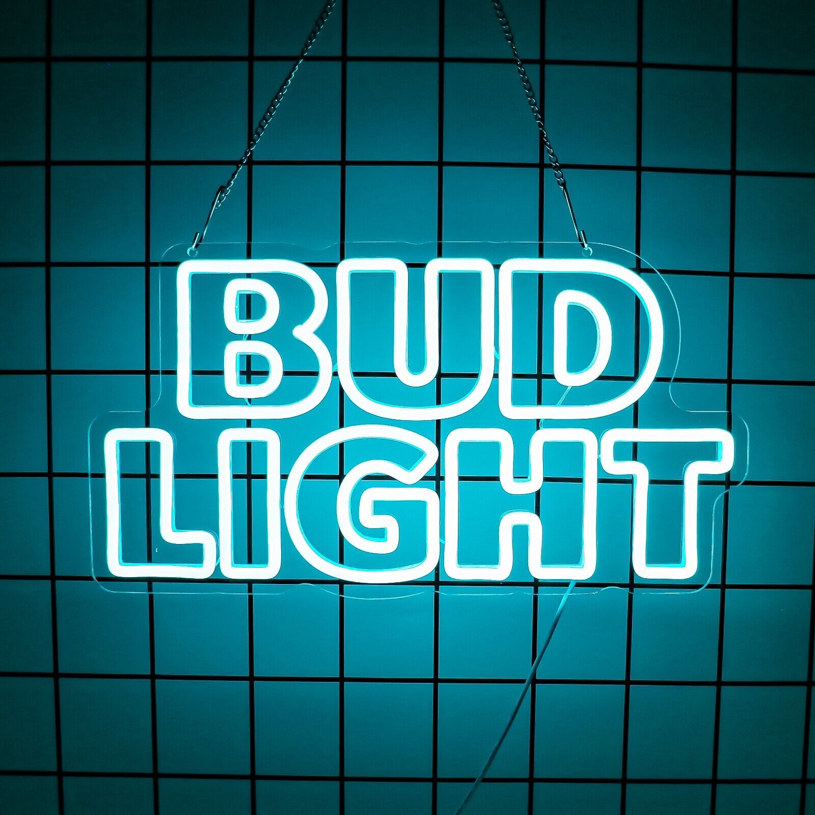 Bud Light Neon Sign Neon Light Sign for Home Bar Club Party Decor
