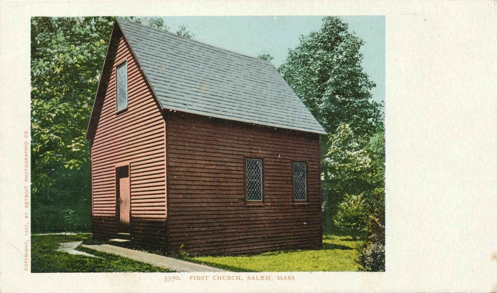 SALEM MA - First Church - udb (pre 1908)
