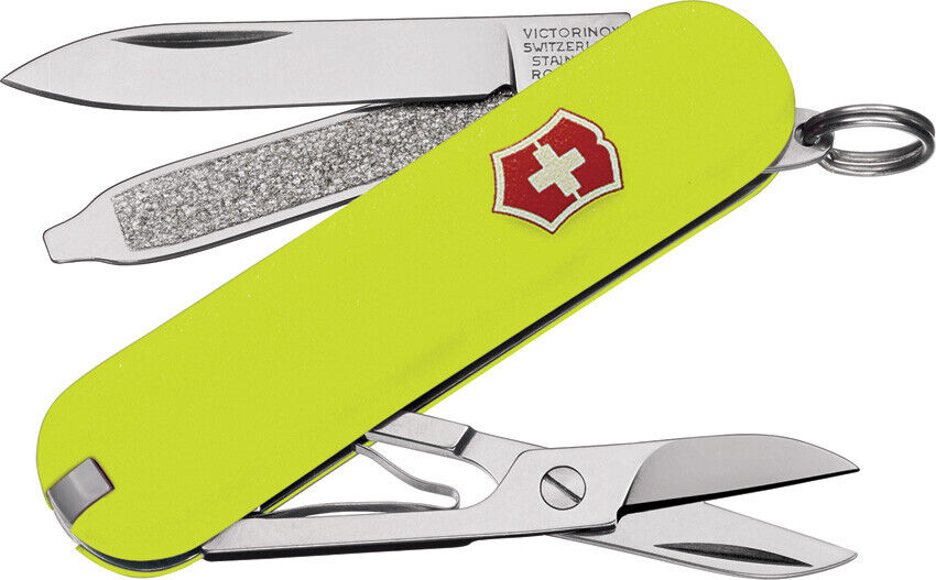 Victorinox Classic STAGLOW Swiss Army Knife - Made In Switzerland NEW