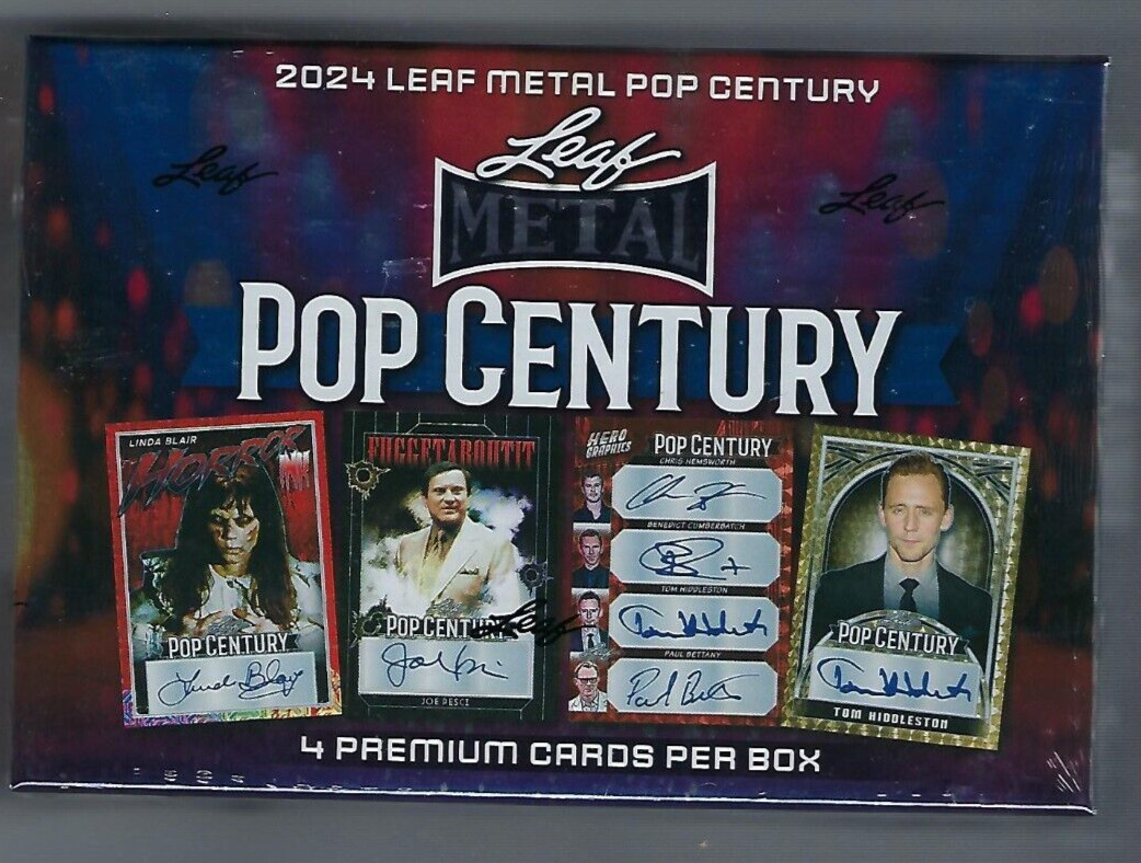 2024 Leaf Pop Century Metal Factory Sealed Hobby Box