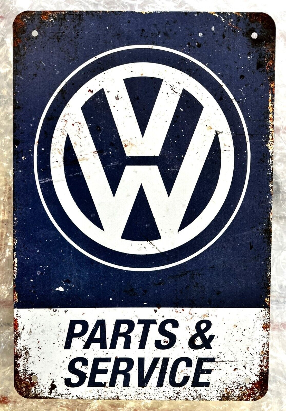 VW Volkswagen Parts Tin Sign (Type 1 Bug Beetle Split Oval Kombi Cab Bus) MP3