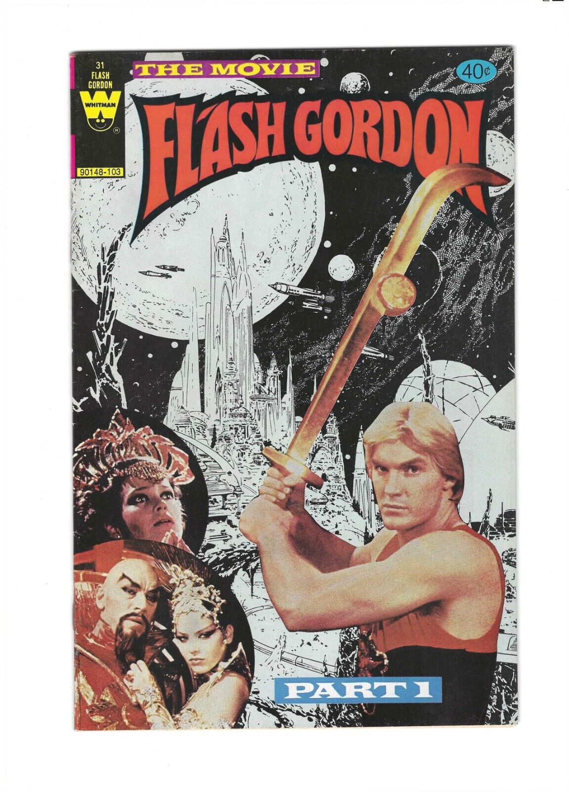 Flash Gordon #31: Whitman: Dry Cleaned: Pressed: Bagged: Boarded: FN-VF 7.0