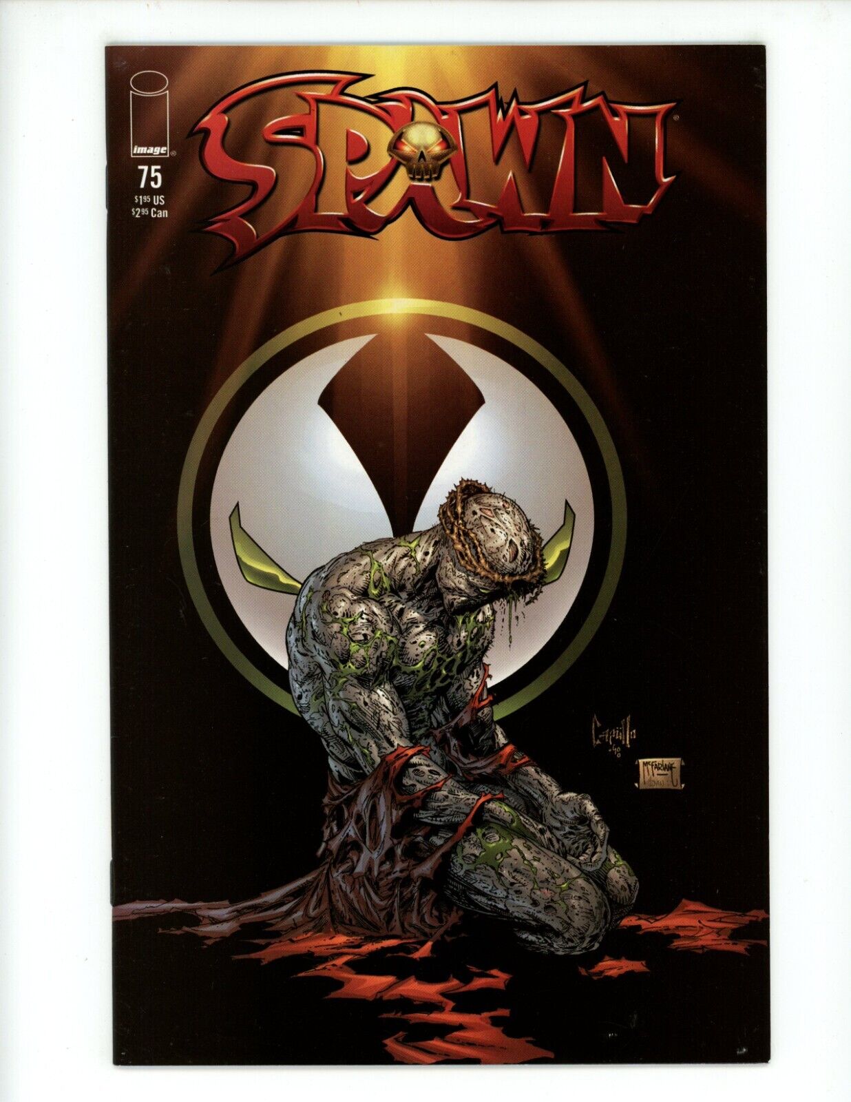 Spawn #75 Comic Book 1998 VF/NM Greg Capullo Image Comics