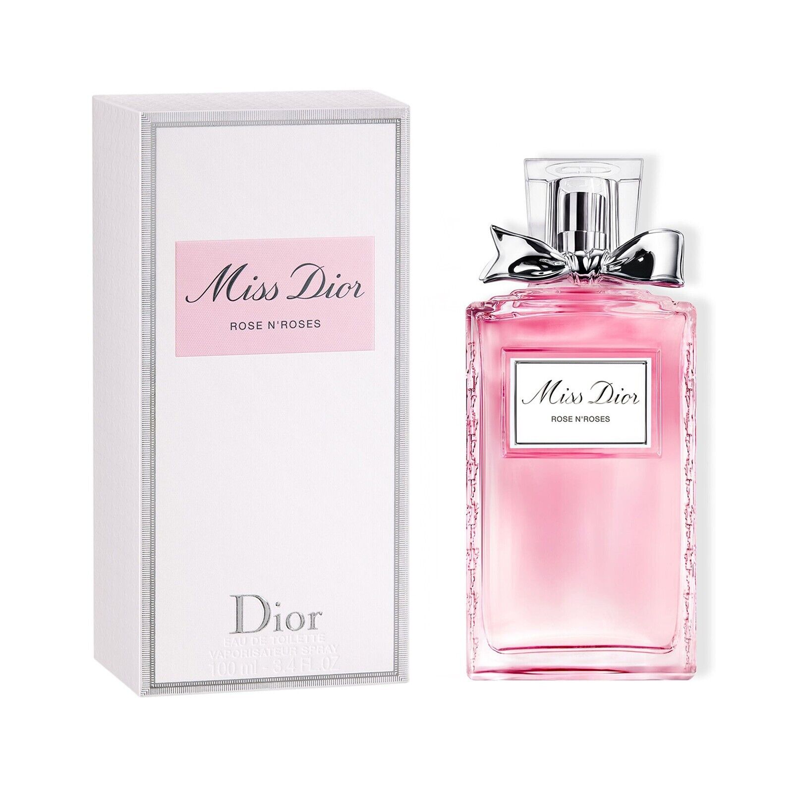 Miss Dior Rose N' Roses 3.4 oz EDT Perfume for Women New In Box