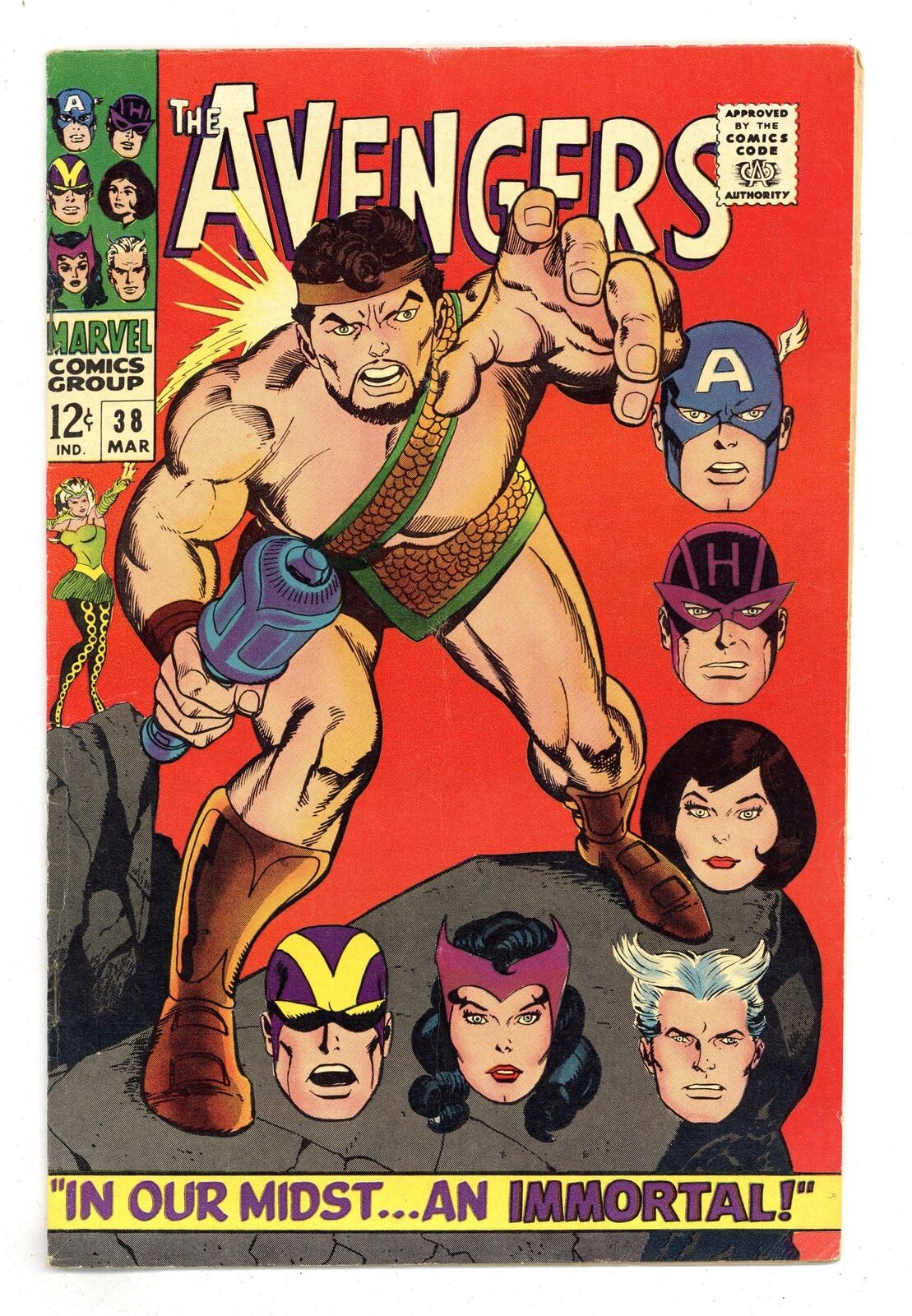 Avengers #38 VG 4.0 1967