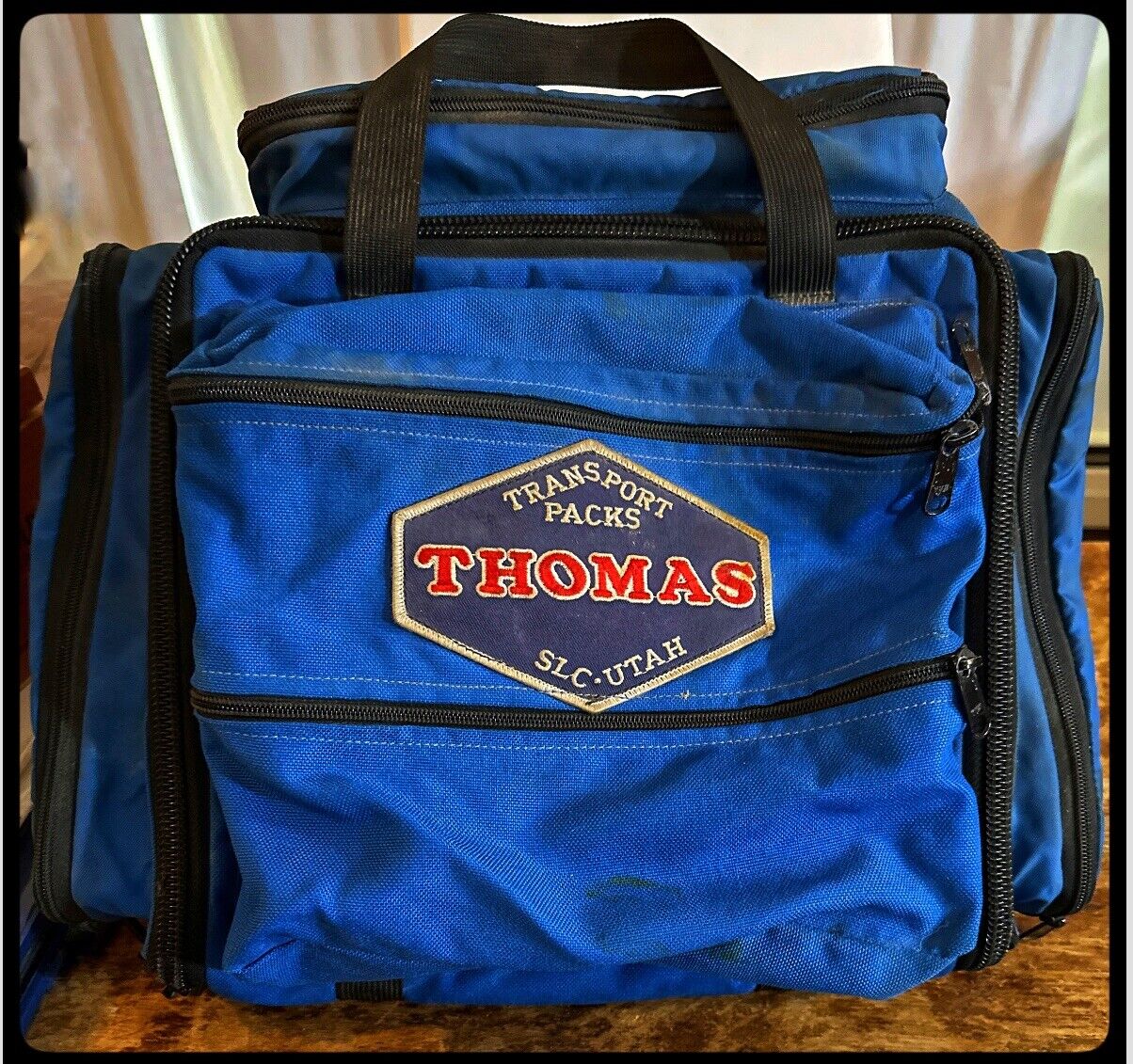 Thomas Transport Emergency Medical Pack EMS First Aid Messenger Bag Backpack