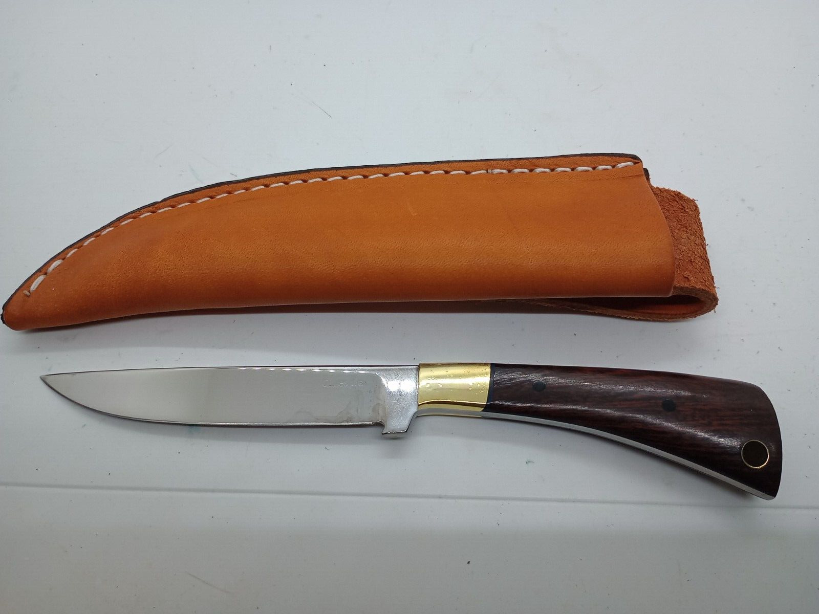 Vintage Bruce Gillespie Bird and Trout fixed blade knife