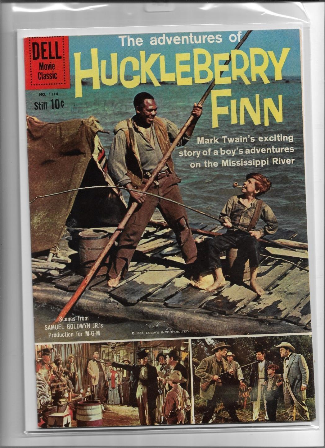 THE ADVENTURES OF HUCKLEBERRY FINN #1114 1960 VERY FINE+ 8.5 4679 Four Color