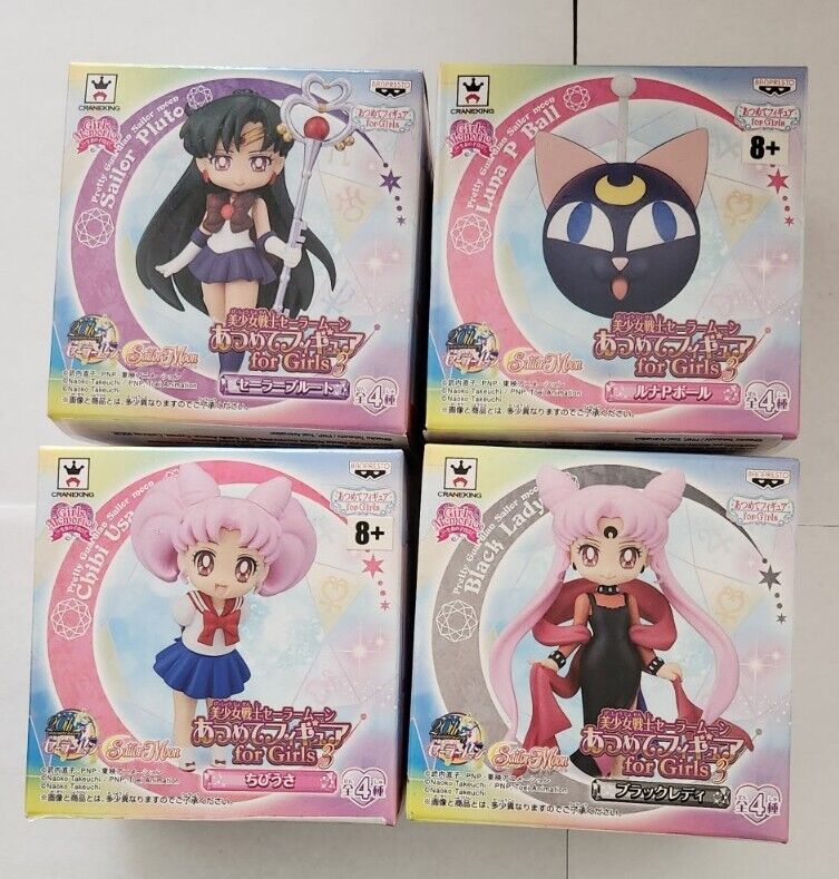 Banpresto Sailor Moon Girls Memories Atsumete Complete Set of Vol.3 (Brand New)