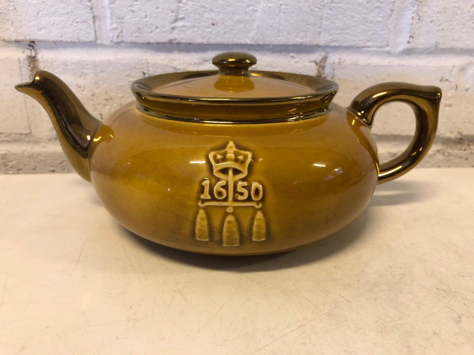 Vintage Boston Tea Parties Davison Newman and Co. Teapot