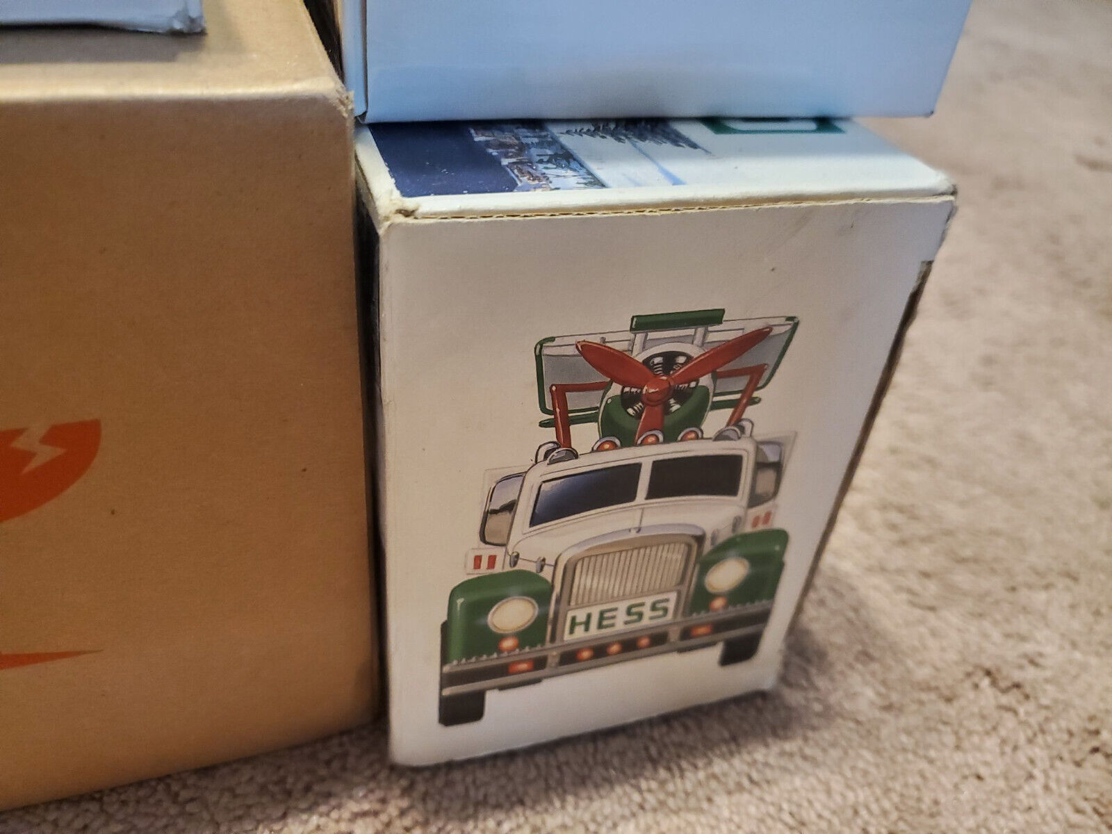 Hess Christmas Toy Truck 2002, Truck with Airplane, Boxed, See Description