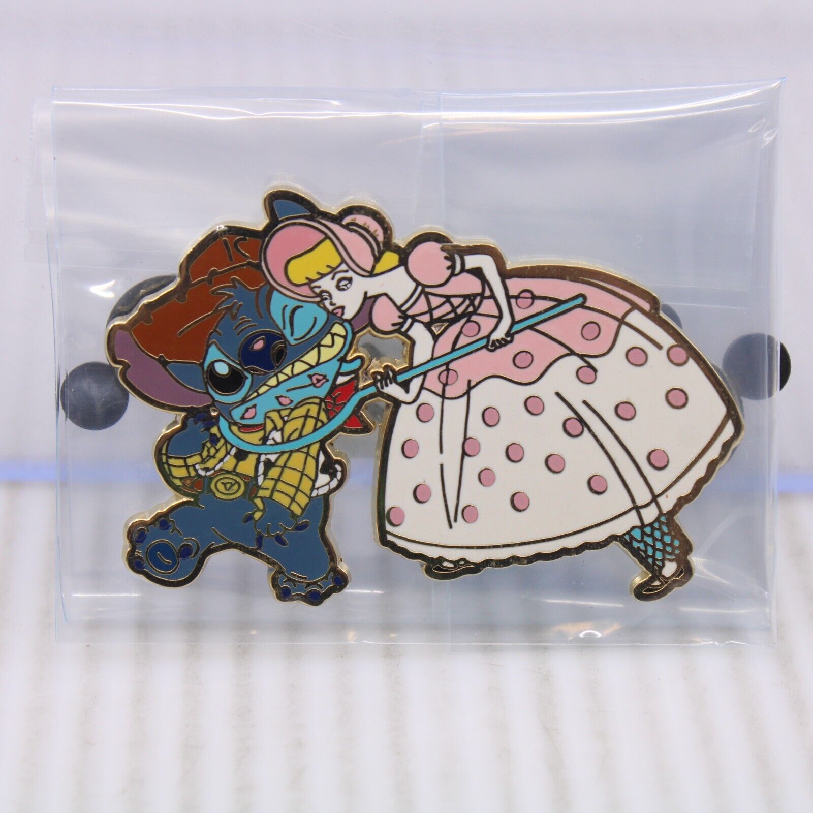 Disney Shopping Store DS LE Pin Stitch Invasion Pixar Toy Story Woody Bo Peep