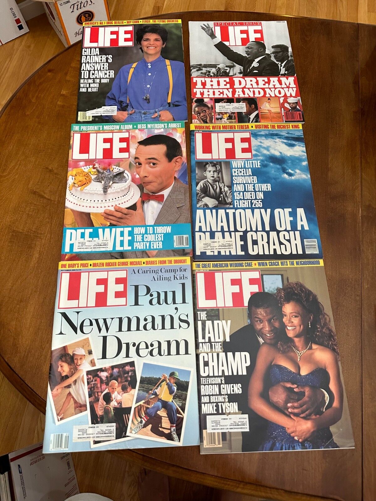 Collection of 6 LIFE Magazines, Paul Newman